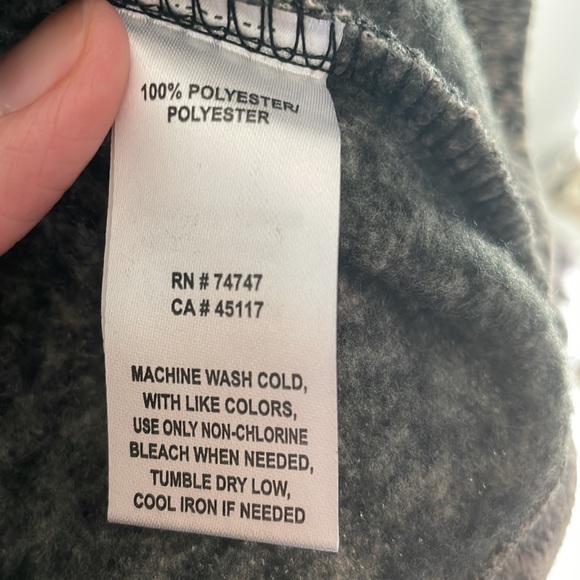 Natural Reflections fleece lined collared sweater. Purchased fr. Cabela’s. NWT✨ - Picture 5 of 6